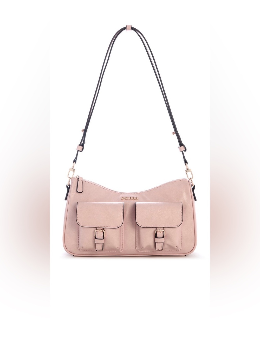 GUESS Kassie Small Convertible Shoulder Bag in Pink